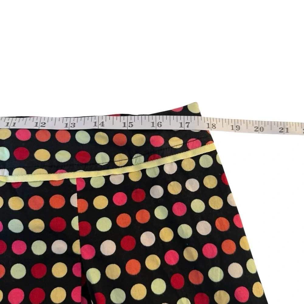 Vtg Requirements Y2K 90s‎ Polka Dot Skirt Size 16 Colorful Dopamine Statement